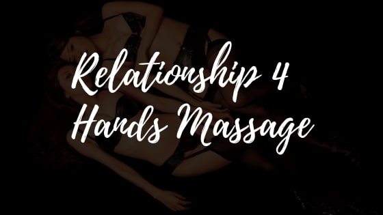 2 asian masseuses lay down next to one another for a 4 hands massage london releationship massage